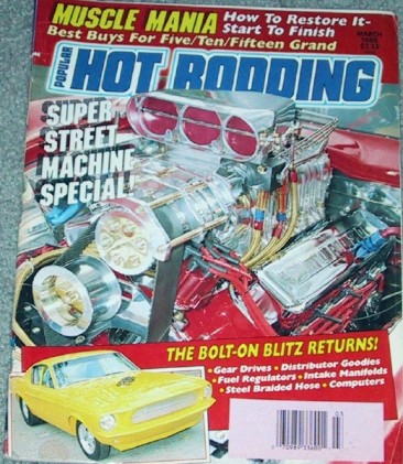 POPULAR HOT RODDING 1989 MAR - TURBO TRANS AM